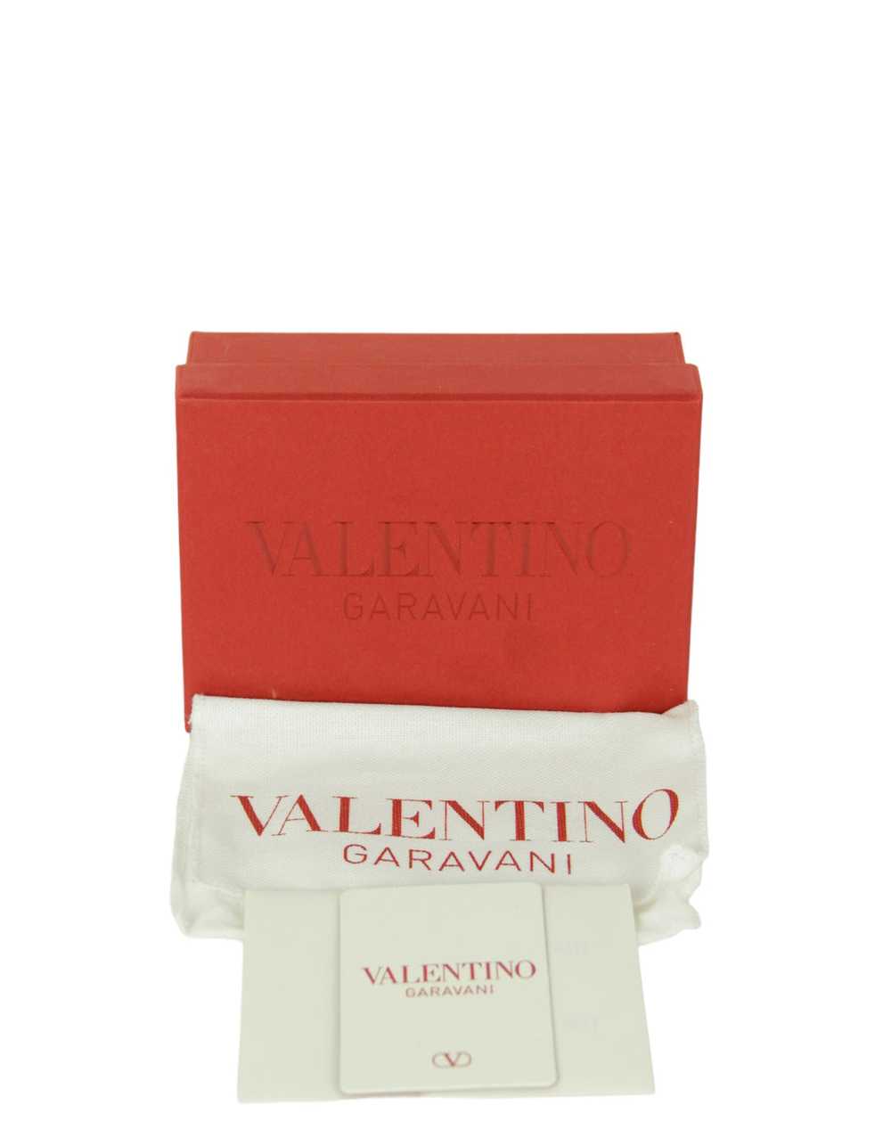 Valentino Purple Compact Rockstud Wallet - image 8