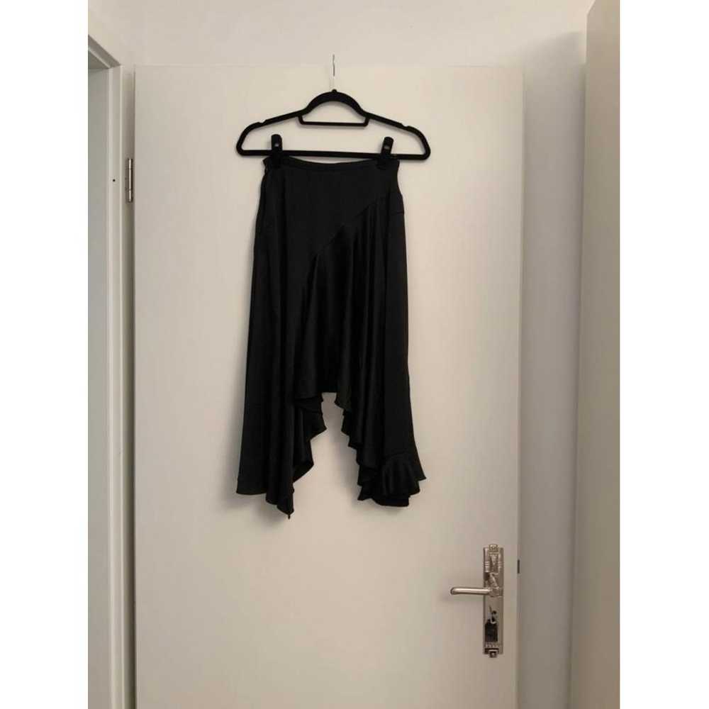 Caroline Constas Silk mid-length skirt - image 4