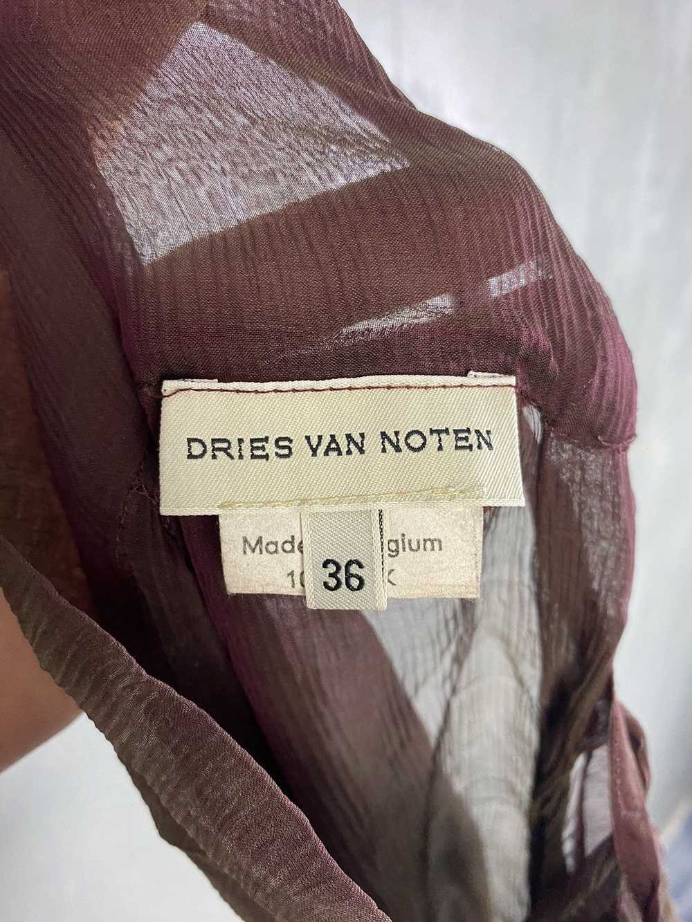 Dries Van Noten Dries Van Noten Iridescent Mesh T… - image 9