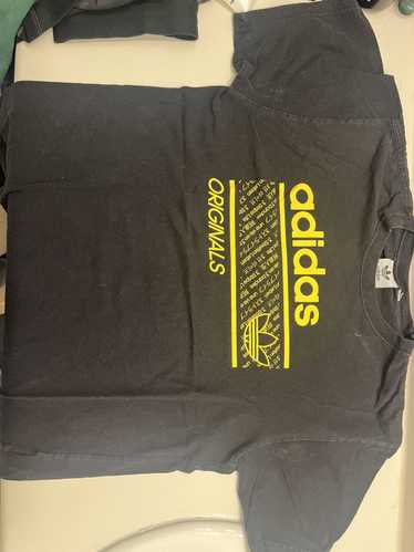 Adidas black adidas graphic tee