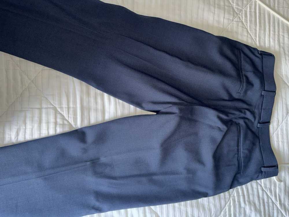 H&M Navy Blue Blazer w/ Tailored Pants - image 7