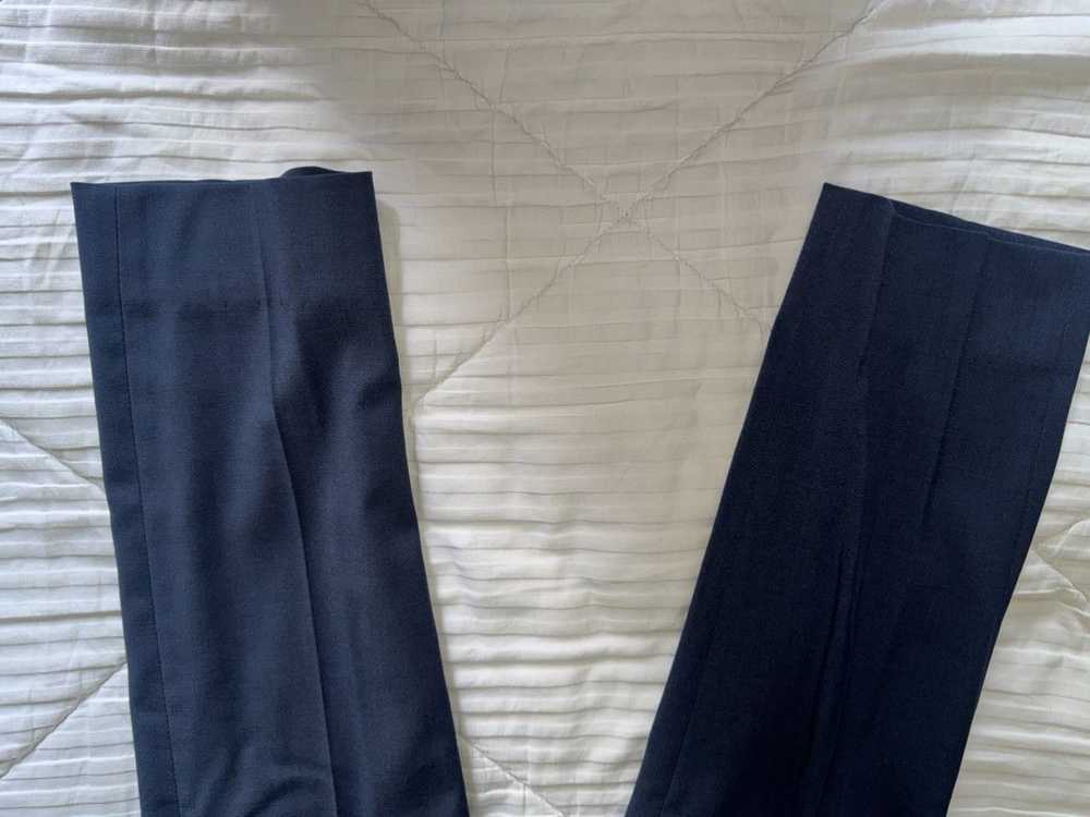 H&M Navy Blue Blazer w/ Tailored Pants - image 8