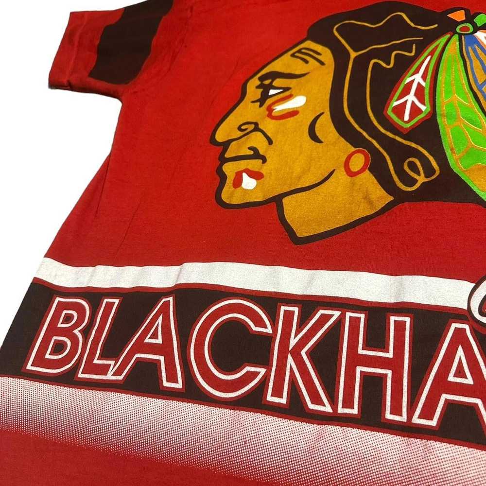 Salem Sportswear 1994 Chicago Blackhawks AOP Sale… - image 3