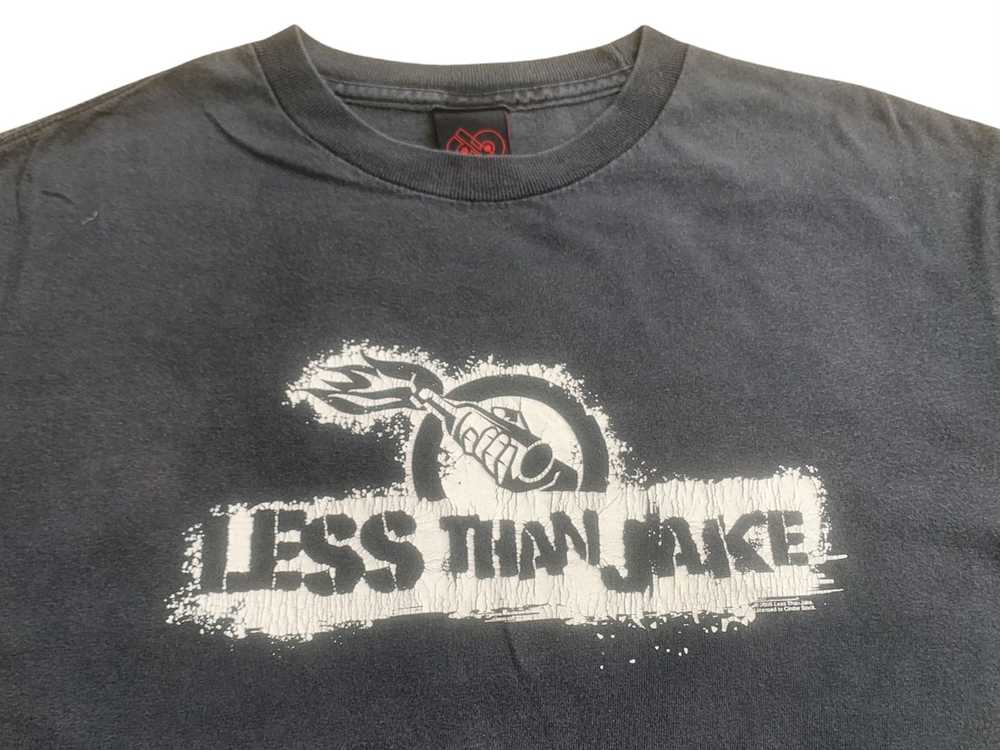 Band Tees × Rock T Shirt × Vintage Vintage Less T… - image 4