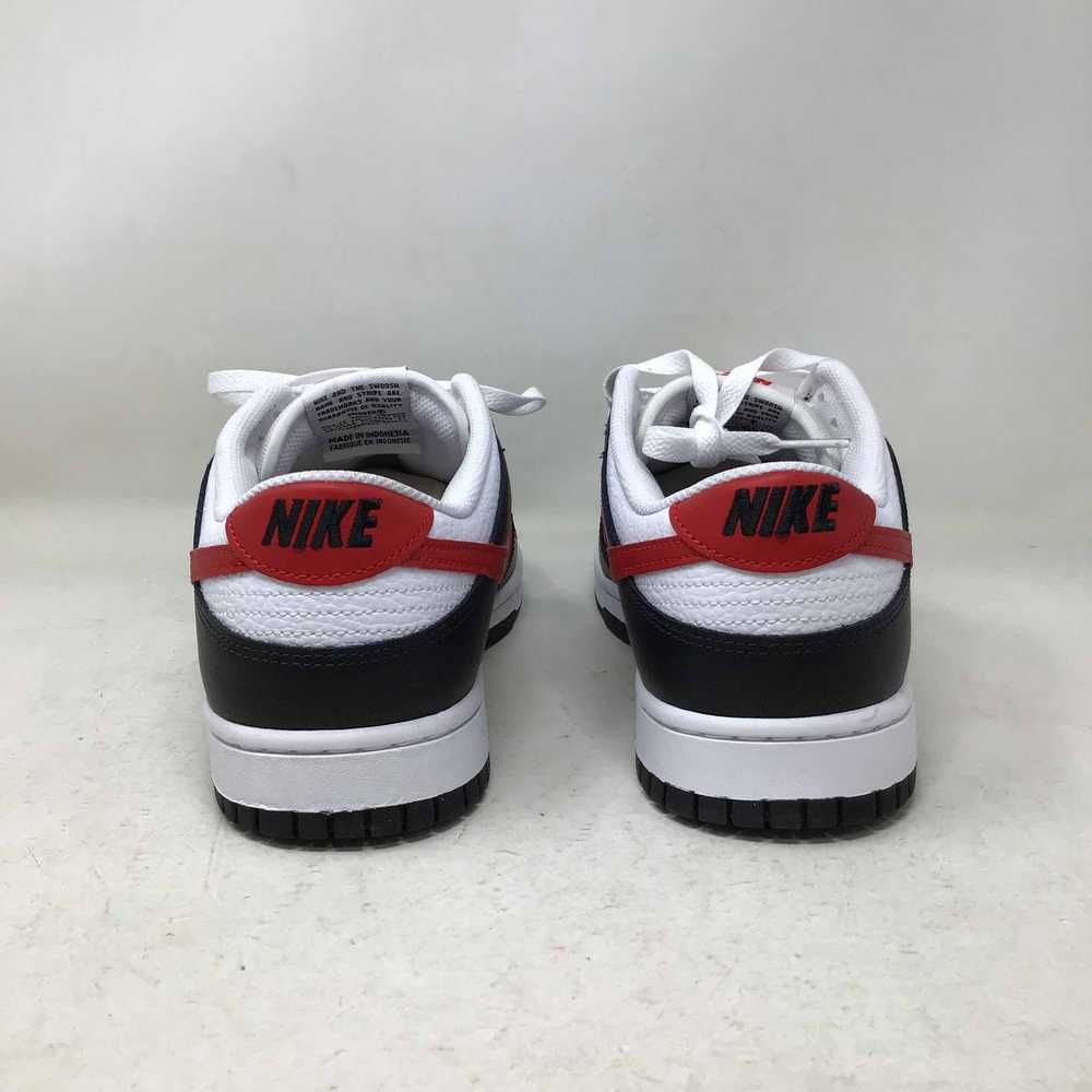 Nike Dunk Low Black White Red - image 4