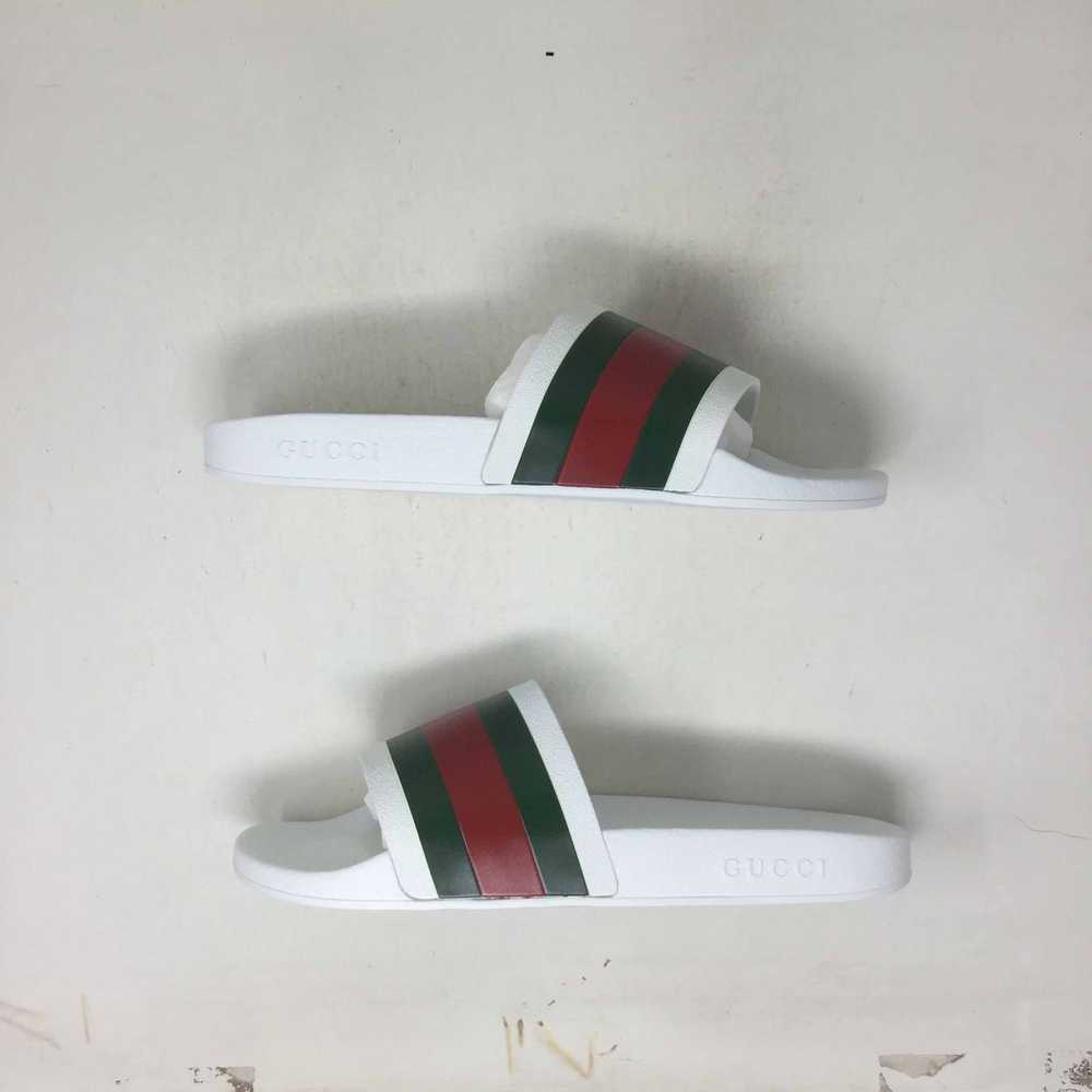 Gucci Gucci Pursuit 72 Rubber Slide White - image 1