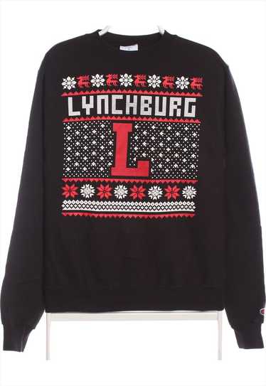 Vintage 90's Champion Sweatshirt Lynchburg Christm