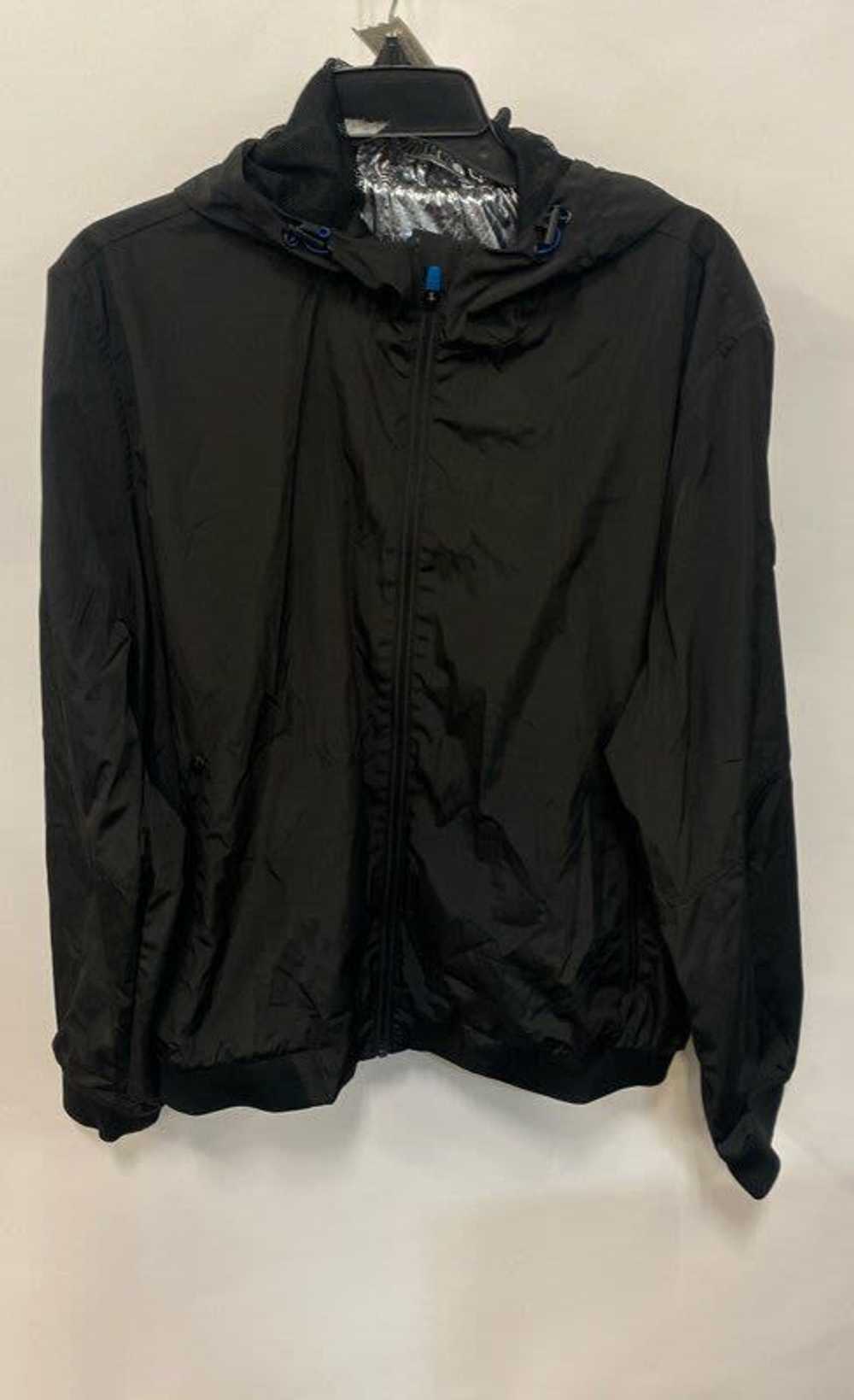 Michael Kors Mens Black Long Sleeve Hooded Full-Z… - image 1