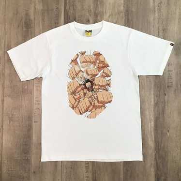 Bape One Piece Luffy gum gum gattling Shirt - Gem