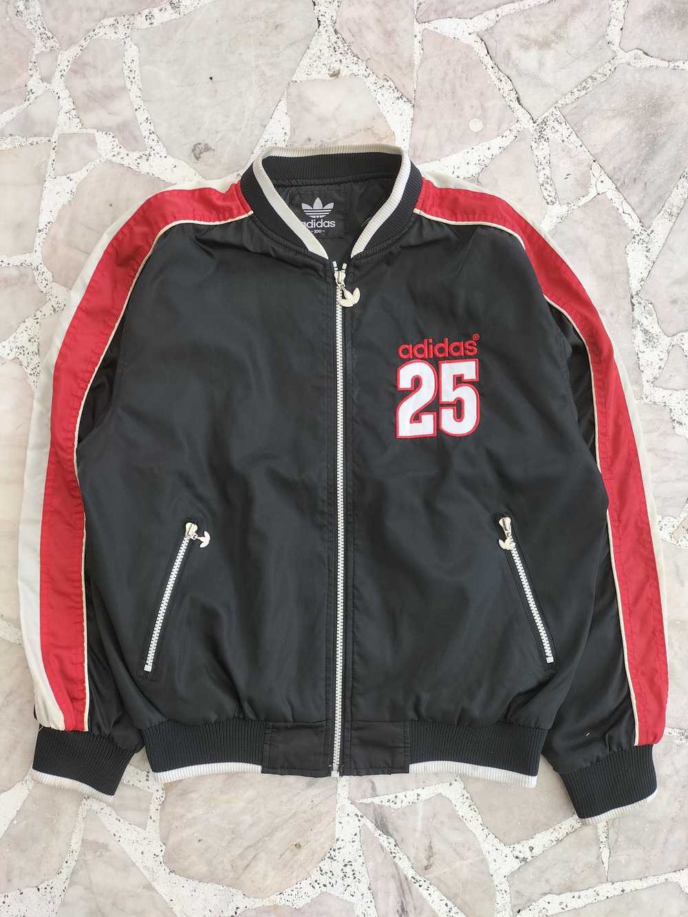 Adidas × Vintage 25th anniversary Birthday Bomber… - image 2