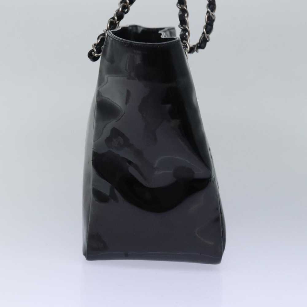 Chanel CHANEL Chain Triple Coco Tote Bag Enamel B… - image 4