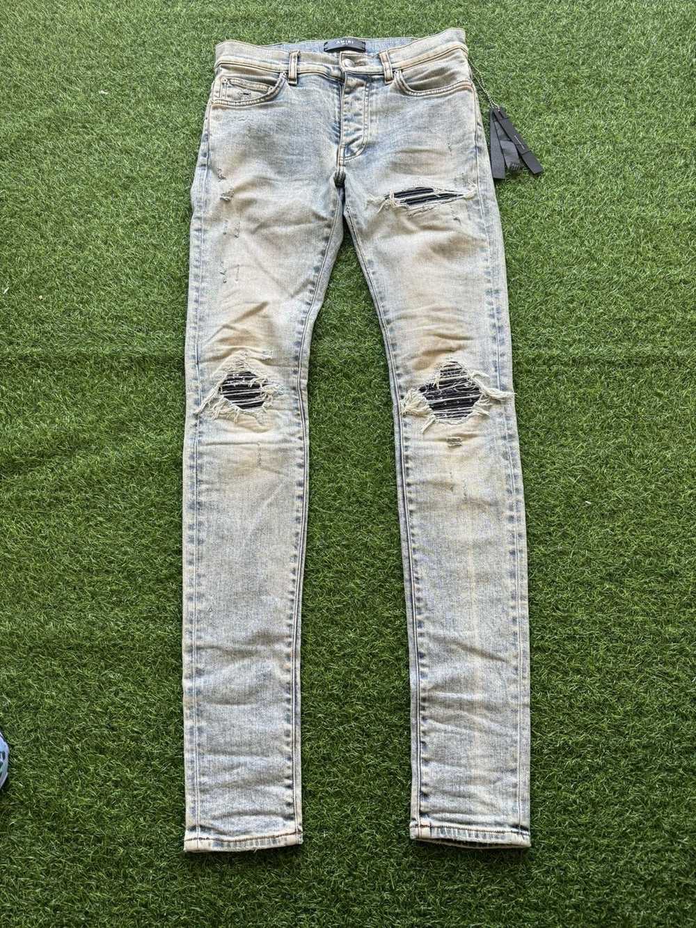 Amiri Amiri Distressed Jeans Blue Denim Size 29 - image 1