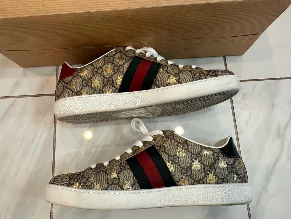 Designer × Gucci Gucci Bee Sneakers - image 3