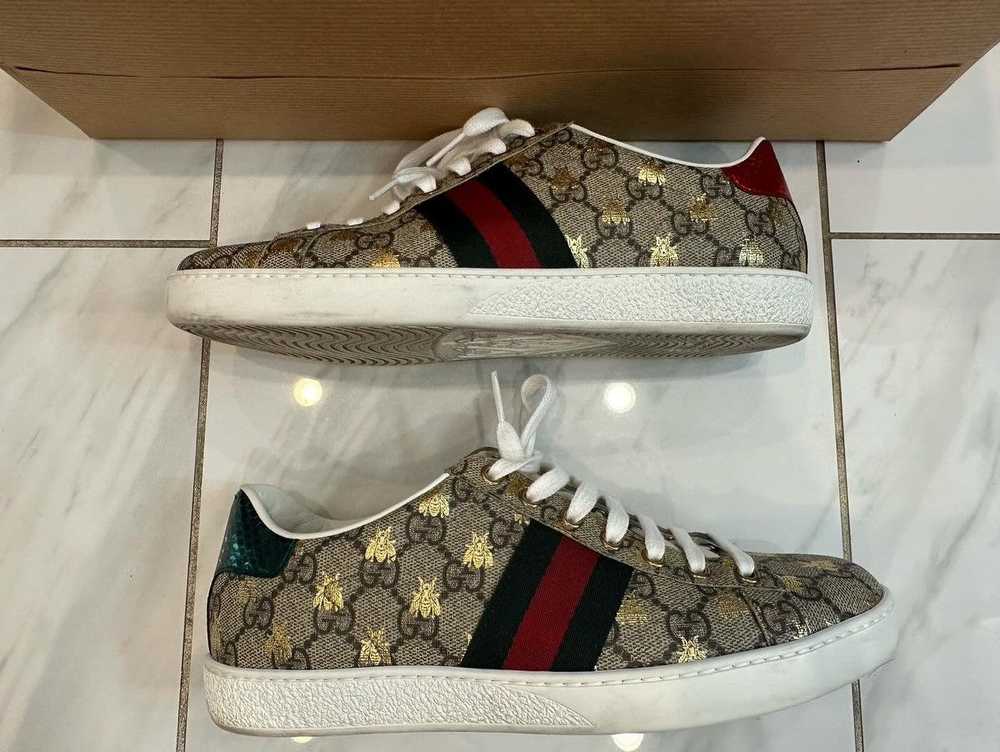 Designer × Gucci Gucci Bee Sneakers - image 4