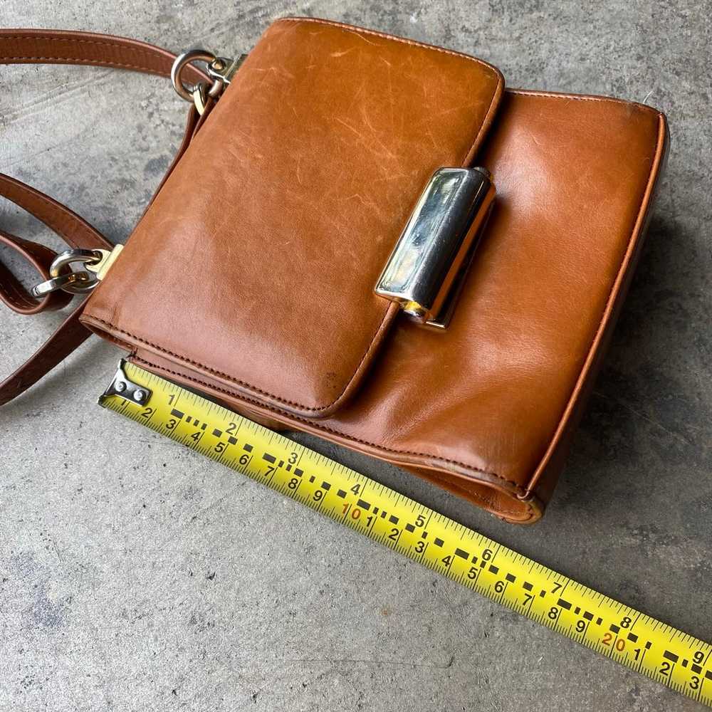 Vintage 80s Italian leather Crossbody - image 10