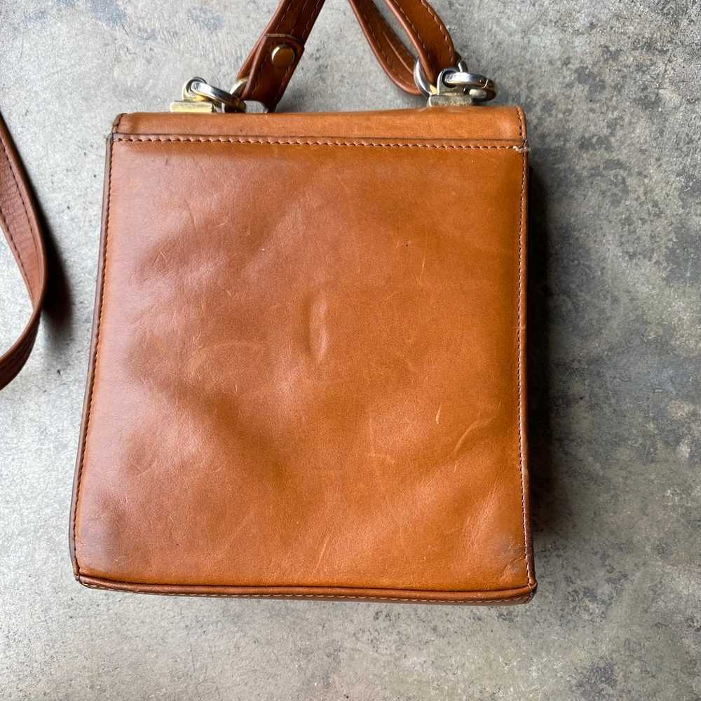 Vintage 80s Italian leather Crossbody - image 5