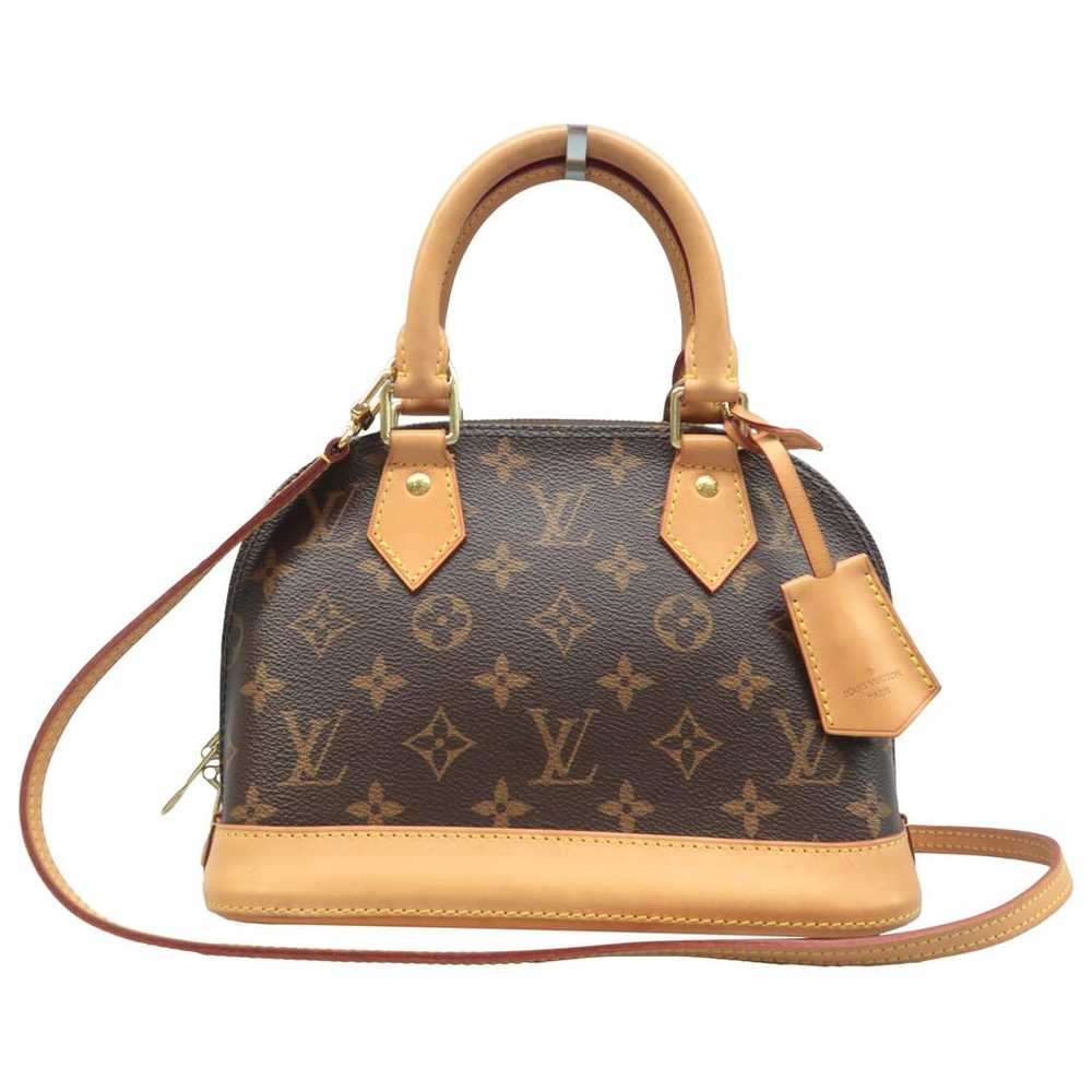 Louis Vuitton Alma leather satchel - image 1