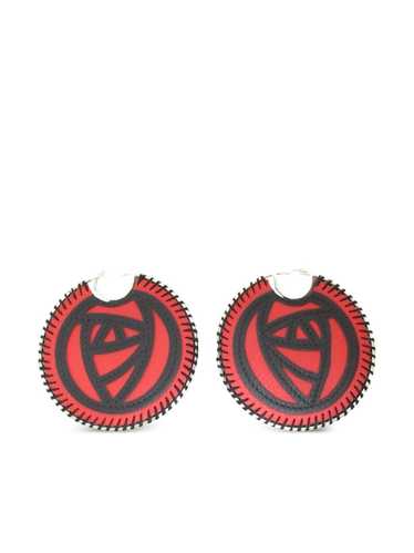 Loewe Pre-Owned 2000s Rose earrings - Red