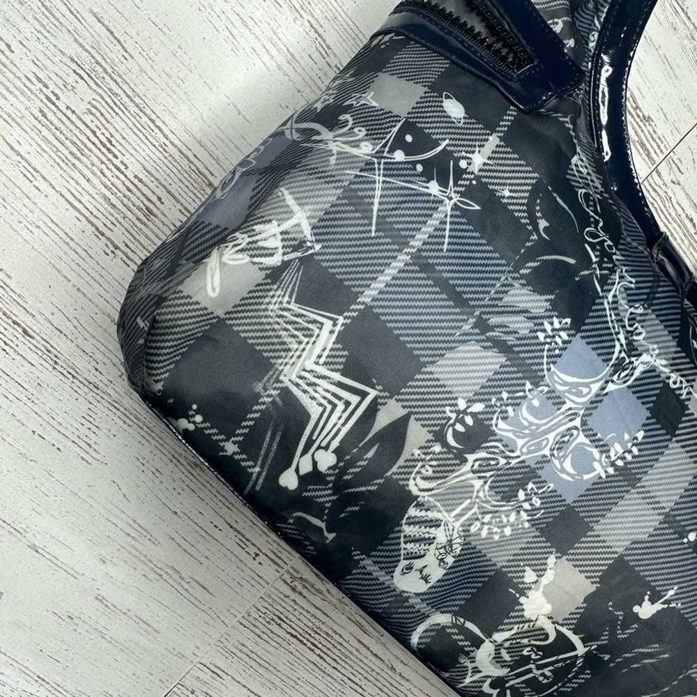 LeSportsac Boutique Kennedy Vandal Hobo Bag Blue … - image 6