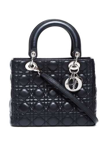 Christian Dior Pre-Owned medium Cannage Lady Dior… - image 1