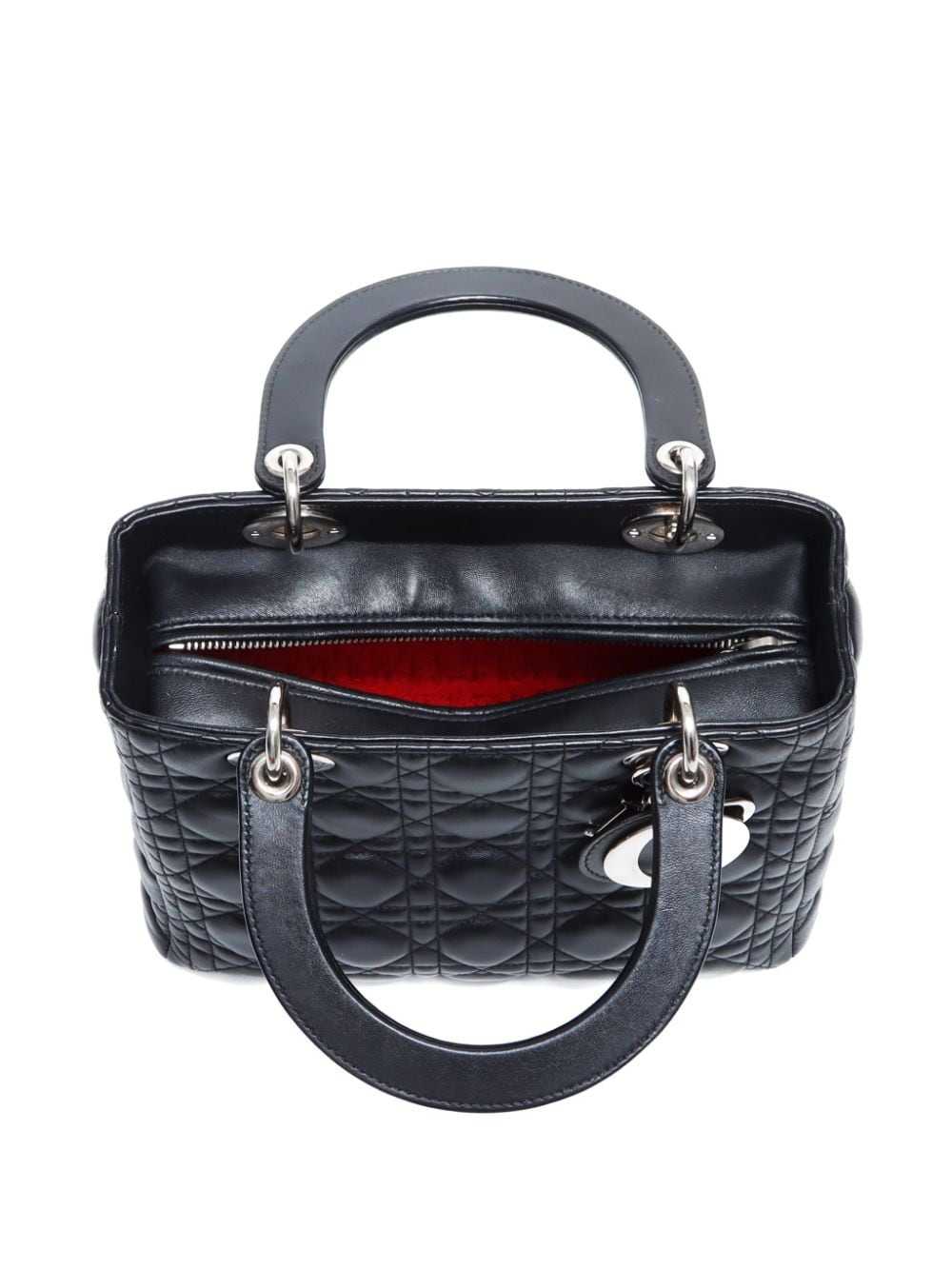 Christian Dior Pre-Owned medium Cannage Lady Dior… - image 4