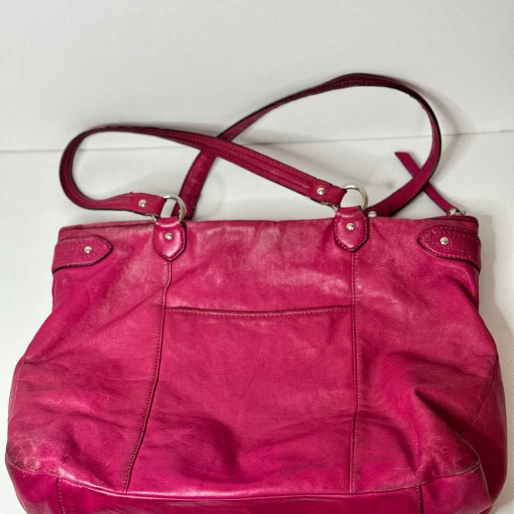 Coach Daisy Leather Emma Tote Vintage - image 5