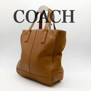 Coach Old Coach Tote Bag Handbag Tan Leather Unis… - image 1