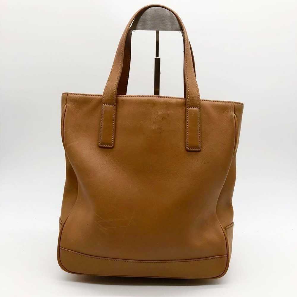 Coach Old Coach Tote Bag Handbag Tan Leather Unis… - image 3