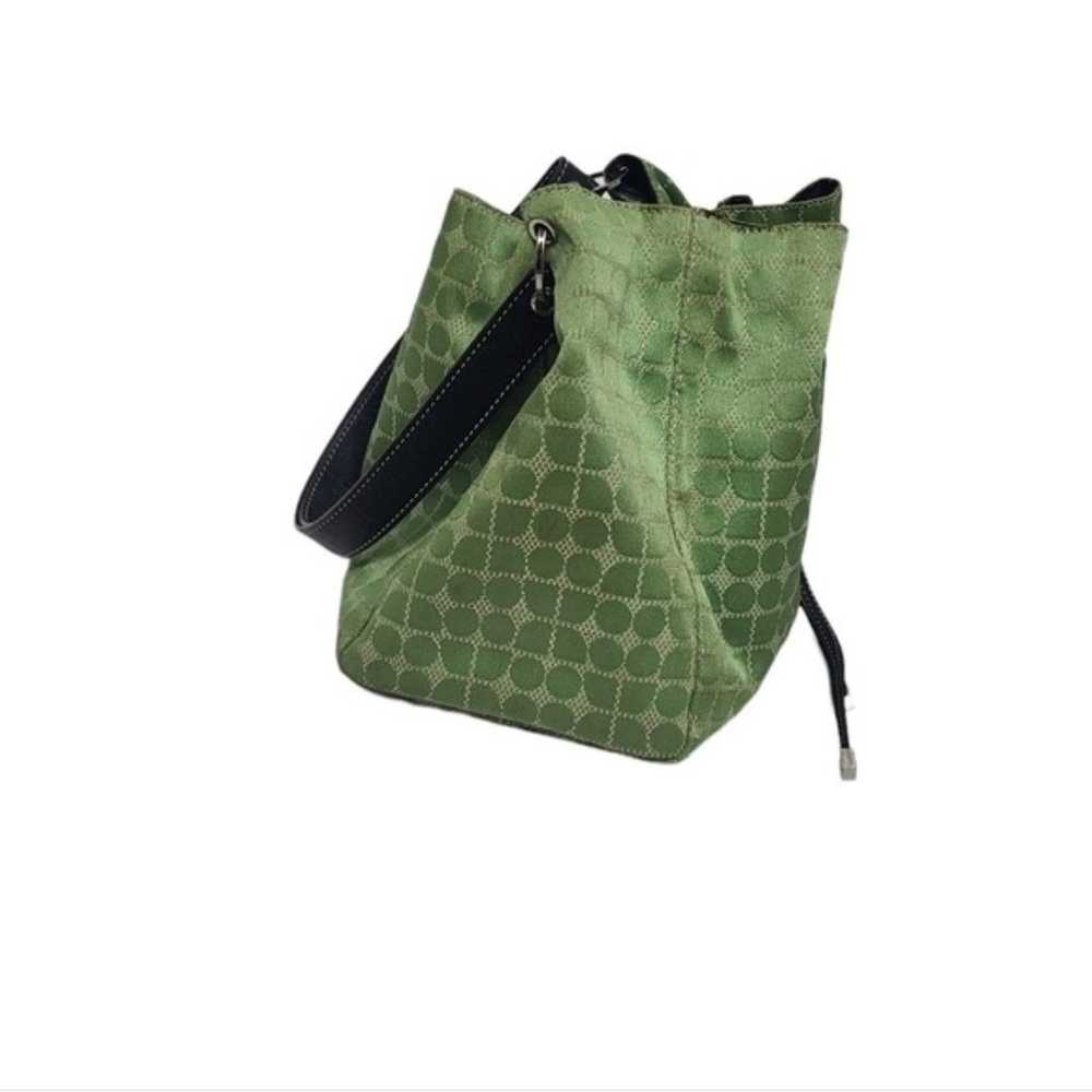 Kate Spade Green Drawstring Tote Purse - image 3