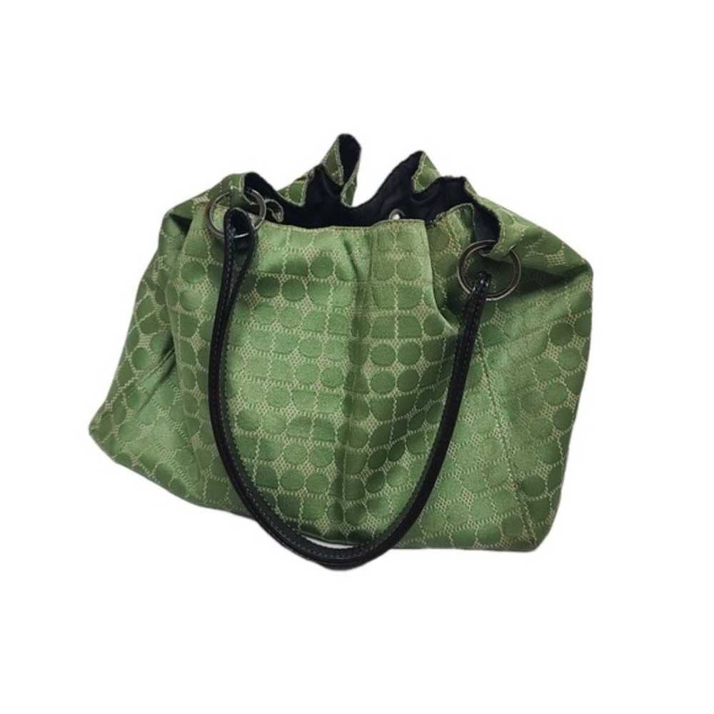 Kate Spade Green Drawstring Tote Purse - image 4