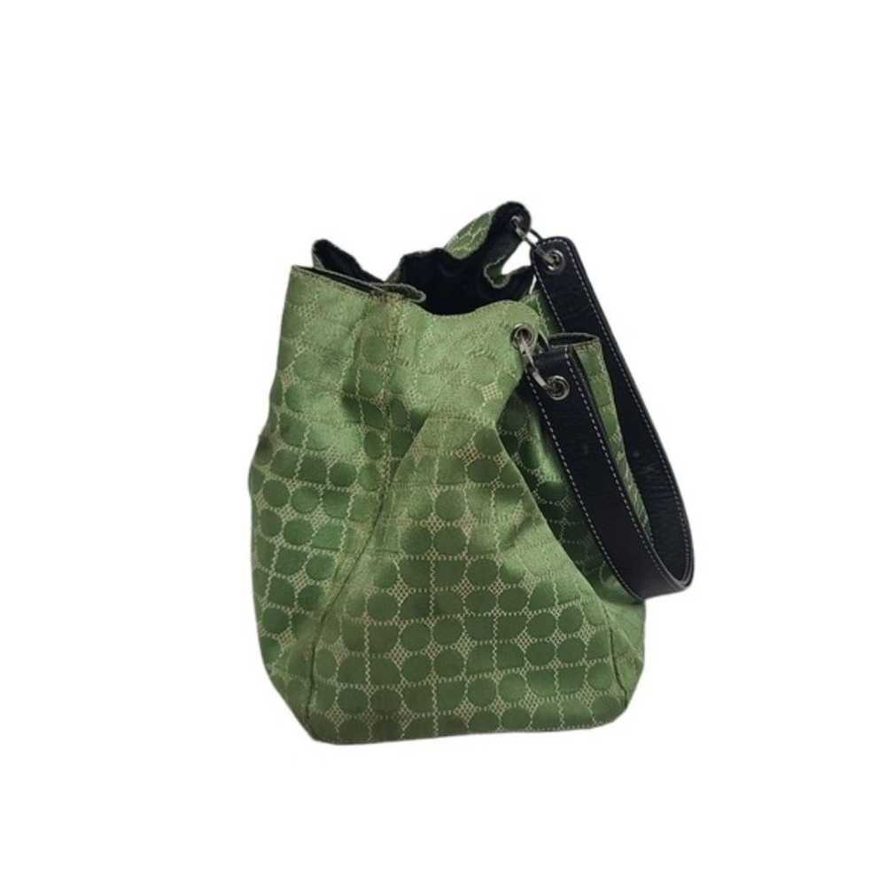 Kate Spade Green Drawstring Tote Purse - image 5