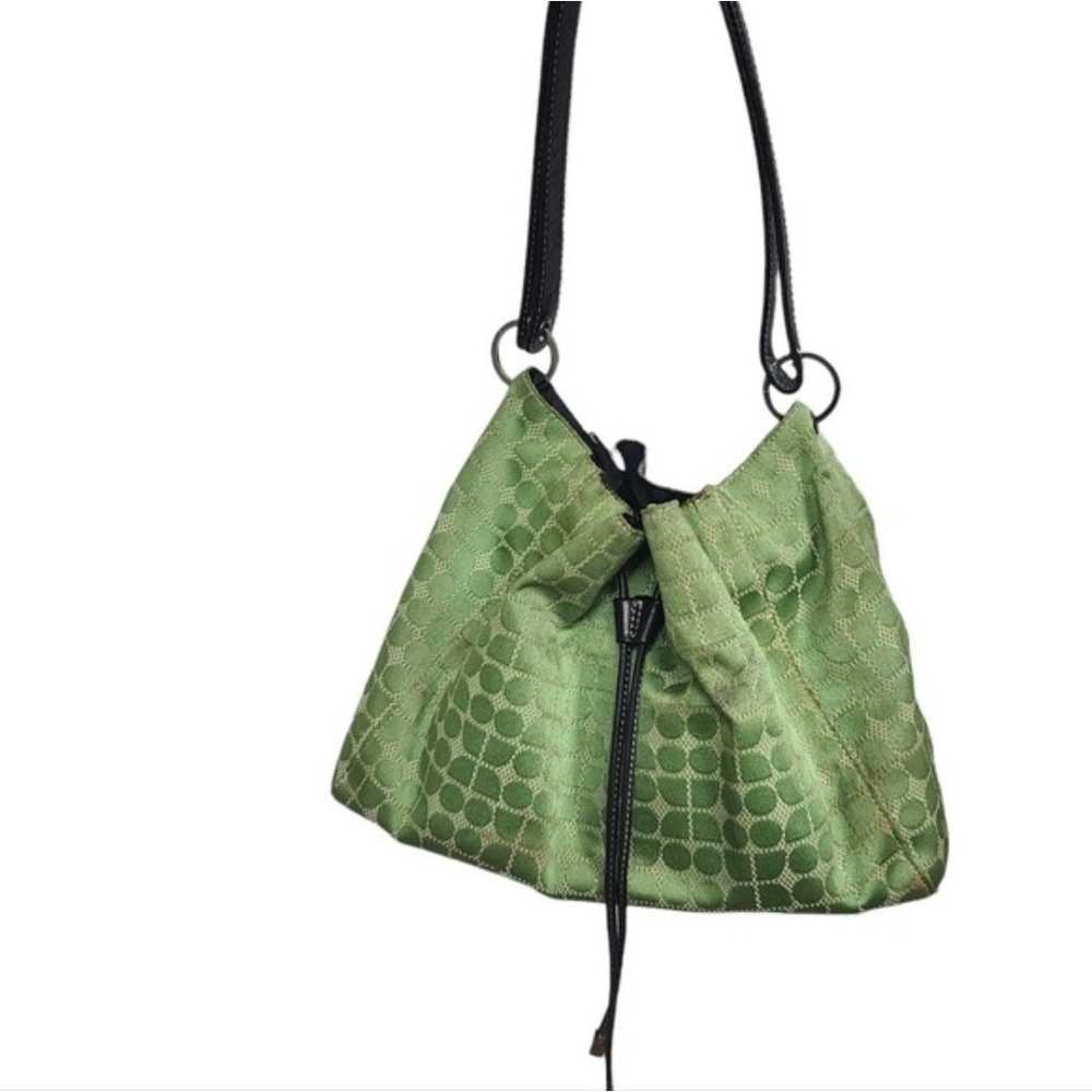 Kate Spade Green Drawstring Tote Purse - image 6