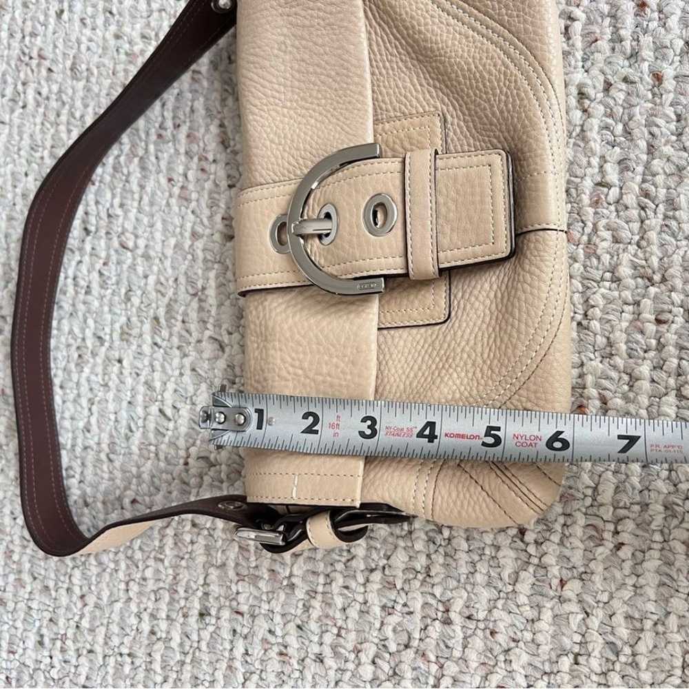 Coach Vintage Leather Buckle Flap Soho Shoulder P… - image 10