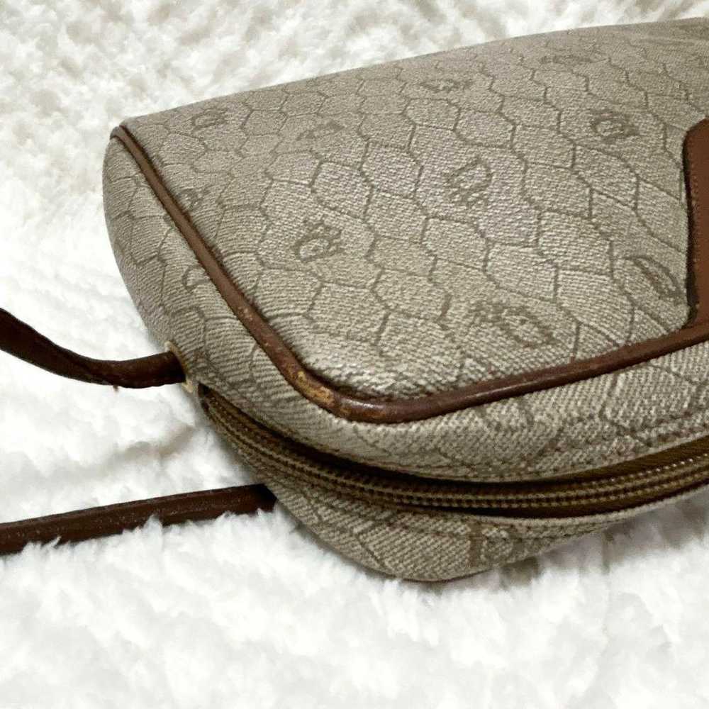 Christian Dior Shoulder Bag Honeycomb Pattern Bei… - image 10