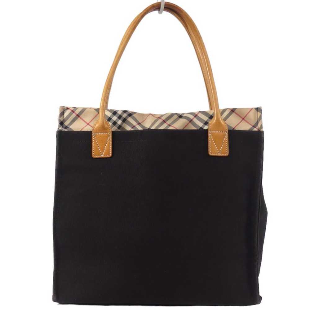 Burberry Blue Label Tote Bag Handbag Nova Check J… - image 2