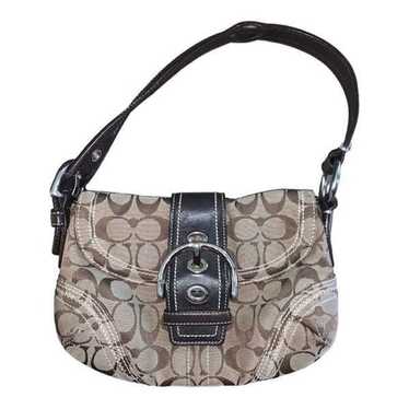 COACH Vintage Y2K Soho Hobo Brown Signature Canvas - image 1