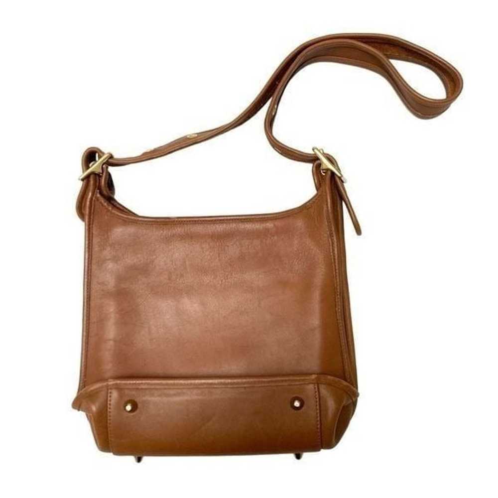 Vintage Coach Legacy Bag 9966 British Tan Crossbo… - image 3