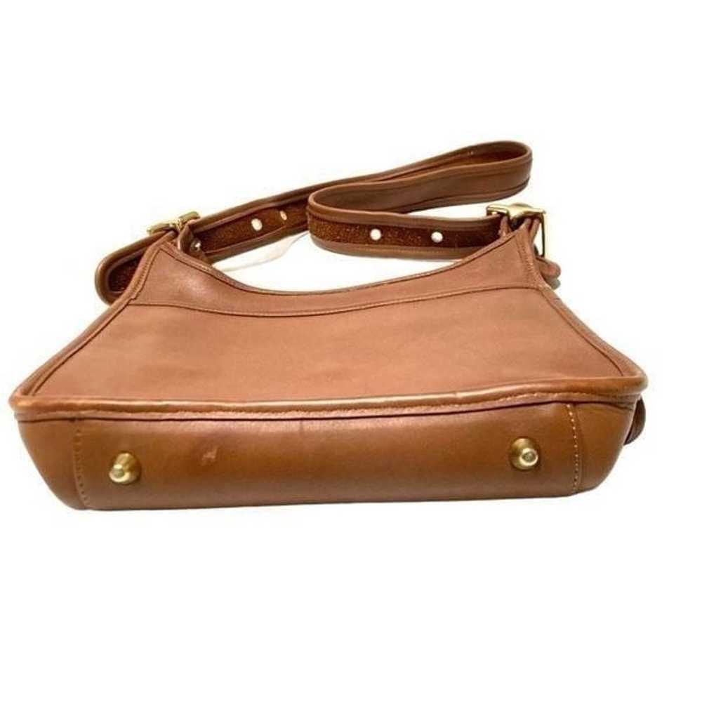 Vintage Coach Legacy Bag 9966 British Tan Crossbo… - image 5