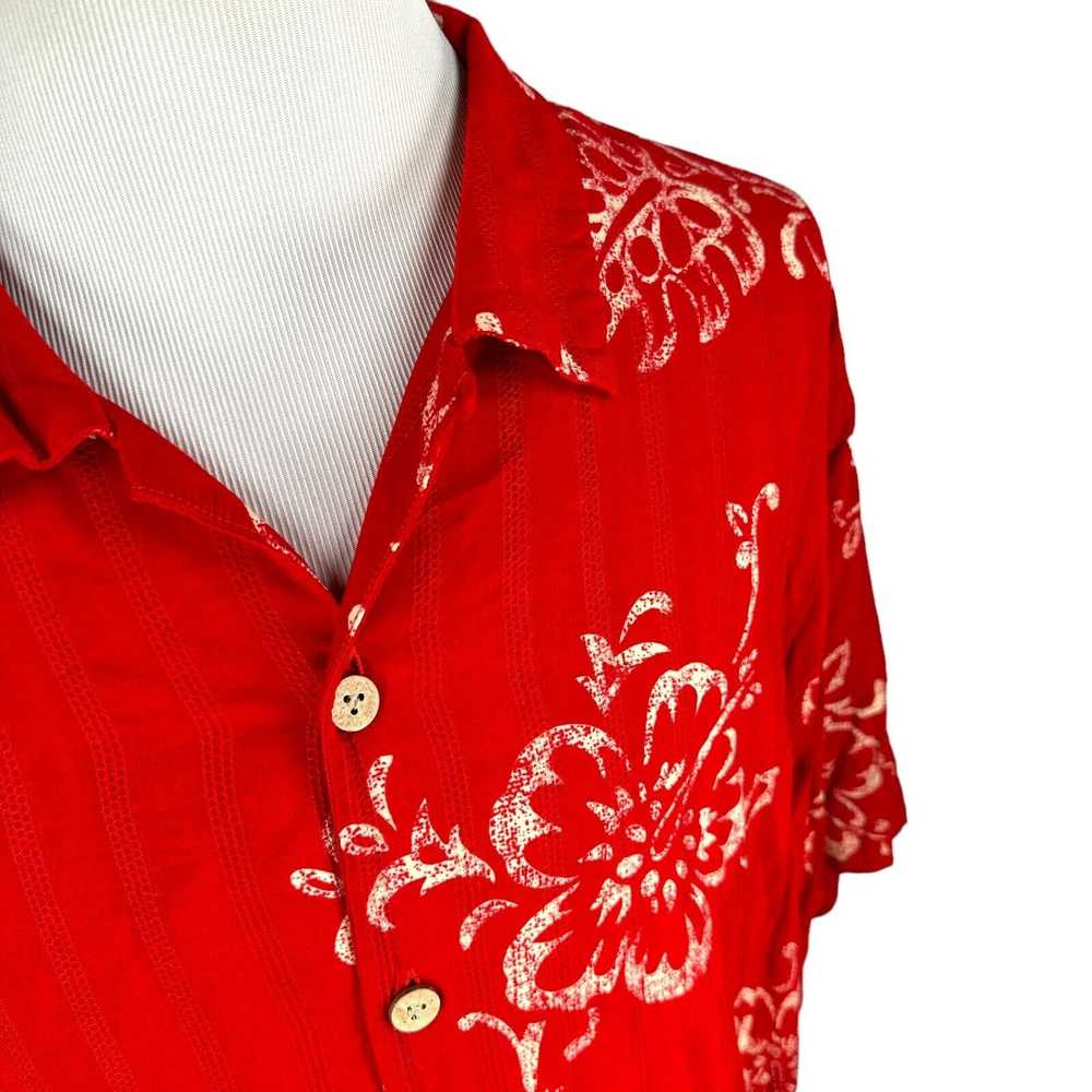 Tommy Bahama Tommy Bahama Relax Hawaiian Shirt Me… - image 2