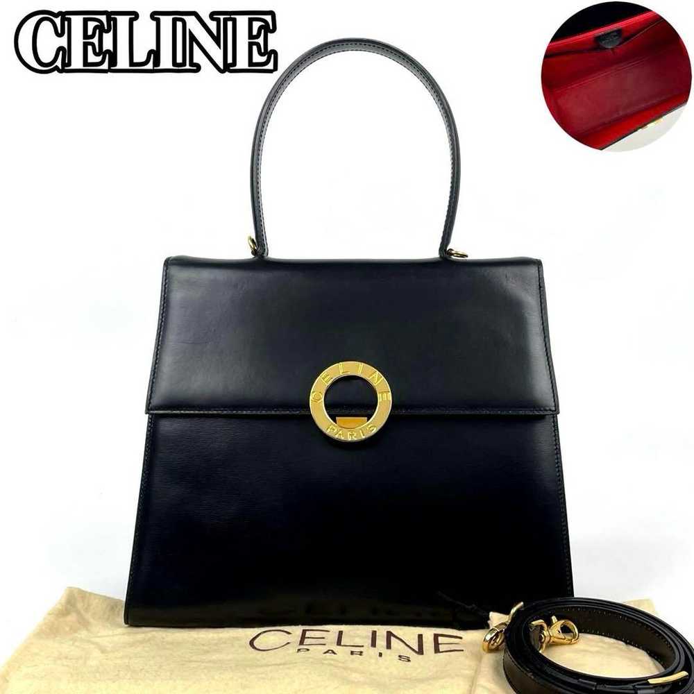 【Excellent Condition】Celine Handbag 2way Circle G… - image 1