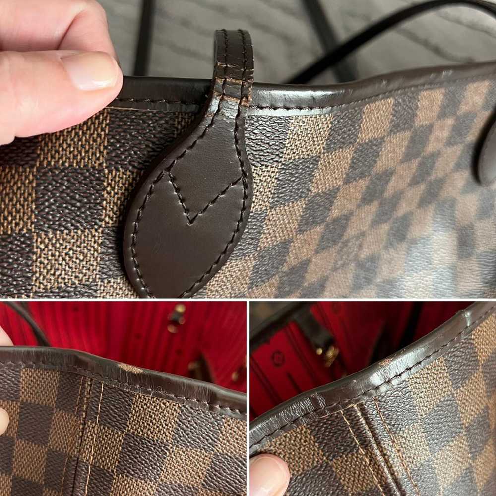 Louis Vuitton Neverfull leather tote - image 6