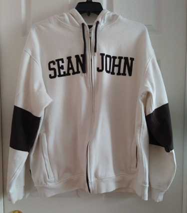Sean John フーディー ビッグサイズ ホワイト HIPHOP 古着 Sean John フーディー ビッグサイズ ホワイト HIPHOP 古着