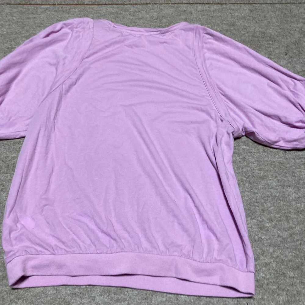 adidas Originals pink balloon sleeve cut-sleeve s… - image 7