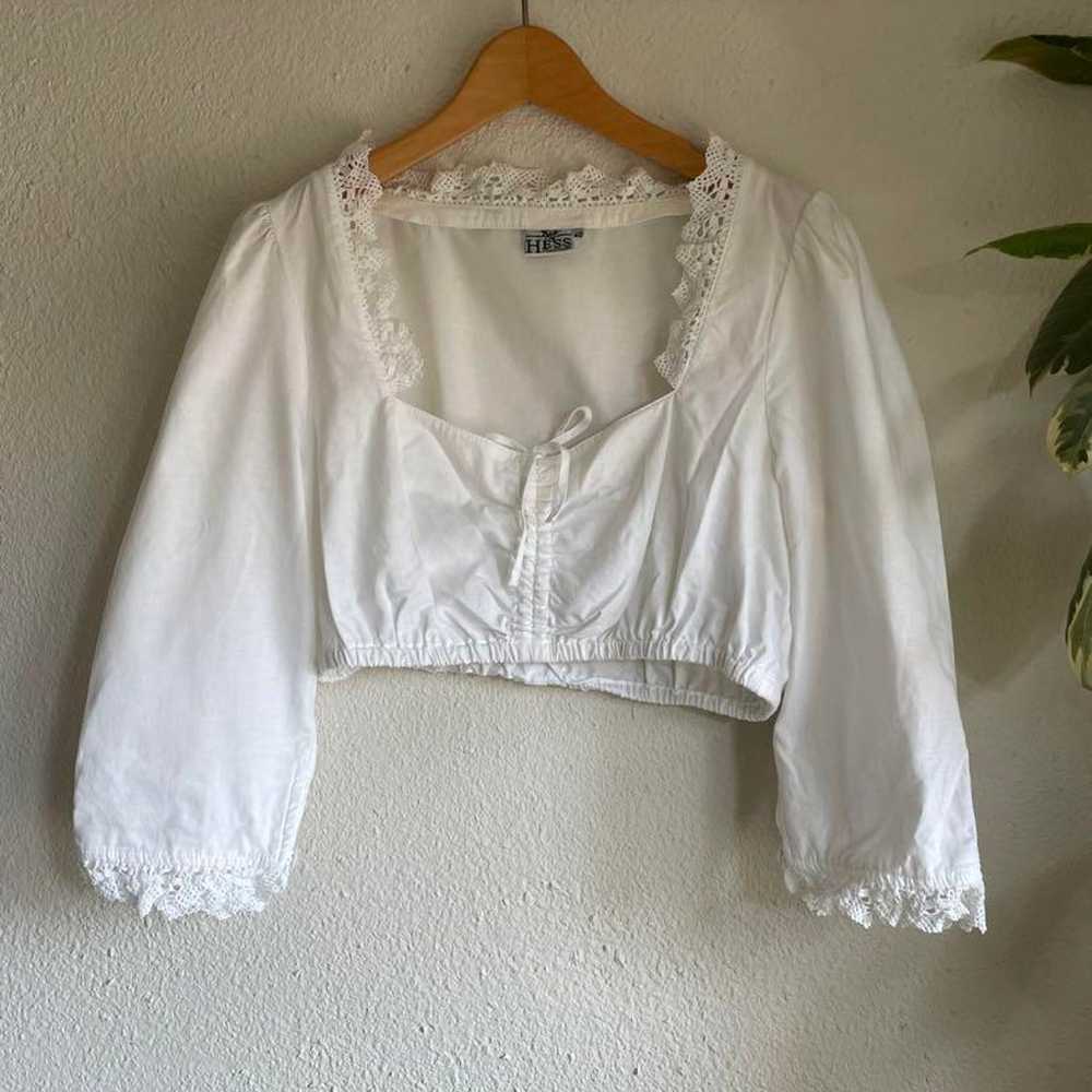 Vintage Short Length Shirt - image 1