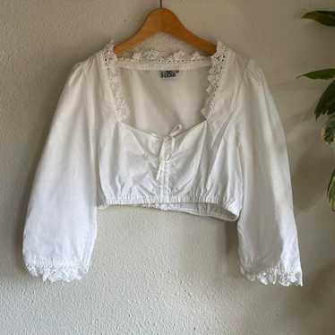 Vintage Short Length Shirt - image 1