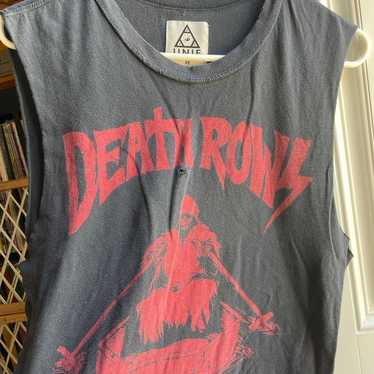 UNIF Tank Top DEATH ROWS distressed tank vintage … - image 1