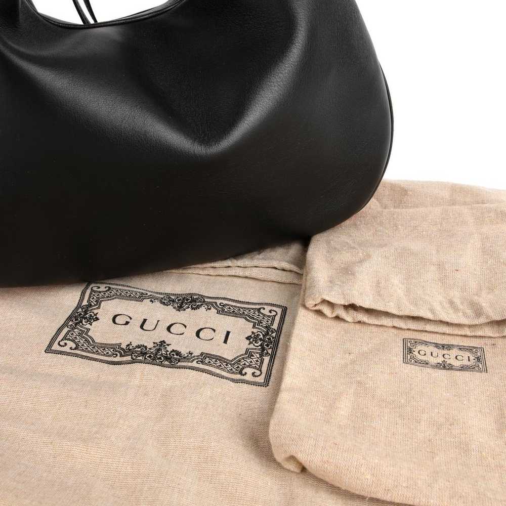 Gucci Attache leather handbag - image 9