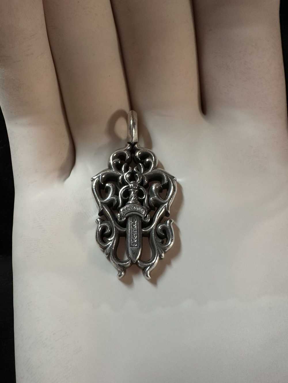 Chrome Hearts Chrome Hearts Vine Dagger Pendant - image 6