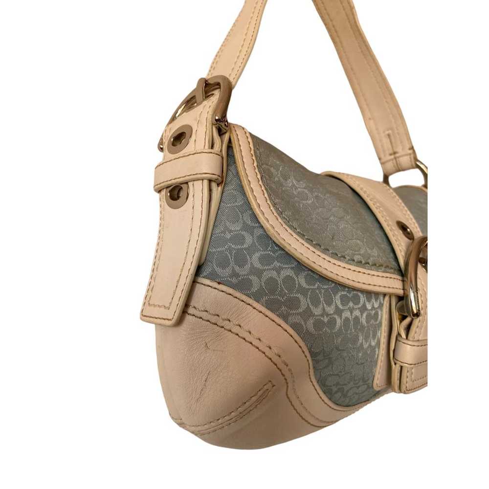 Coach Signature Sufflette cloth mini bag - image 10