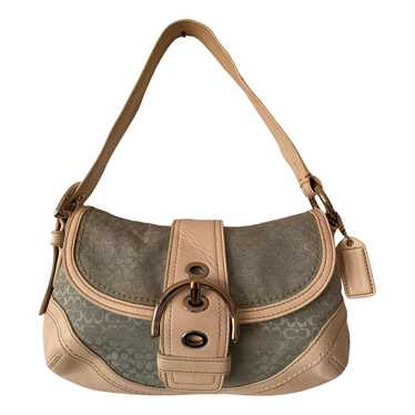 Coach Signature Sufflette cloth mini bag - image 1